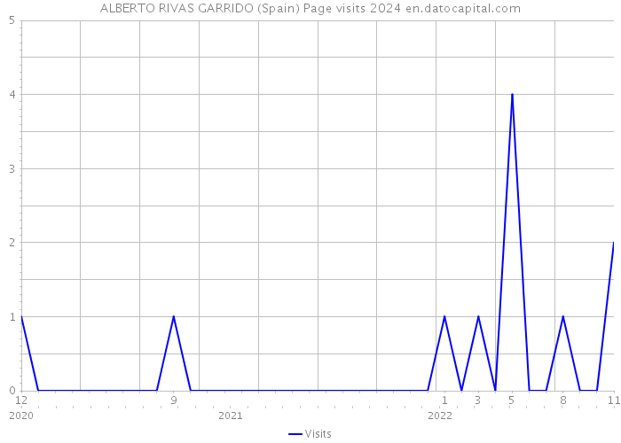 ALBERTO RIVAS GARRIDO (Spain) Page visits 2024 