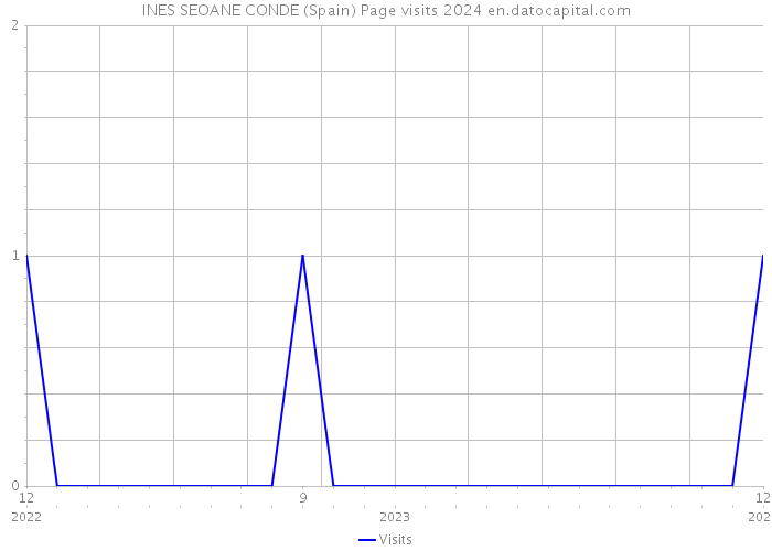 INES SEOANE CONDE (Spain) Page visits 2024 