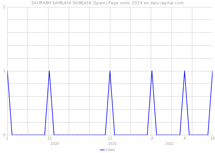 SAURABH SAWLANI SAWLANI (Spain) Page visits 2024 