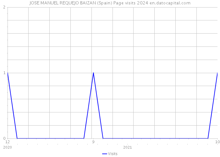 JOSE MANUEL REQUEJO BAIZAN (Spain) Page visits 2024 
