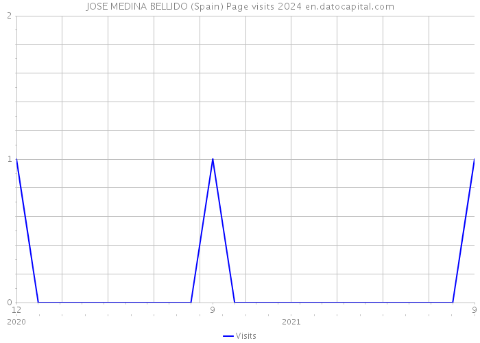 JOSE MEDINA BELLIDO (Spain) Page visits 2024 