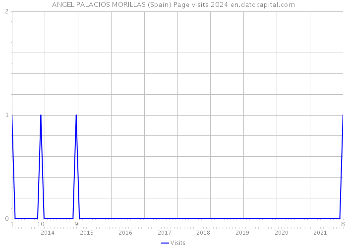 ANGEL PALACIOS MORILLAS (Spain) Page visits 2024 
