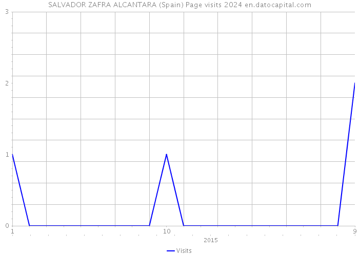 SALVADOR ZAFRA ALCANTARA (Spain) Page visits 2024 