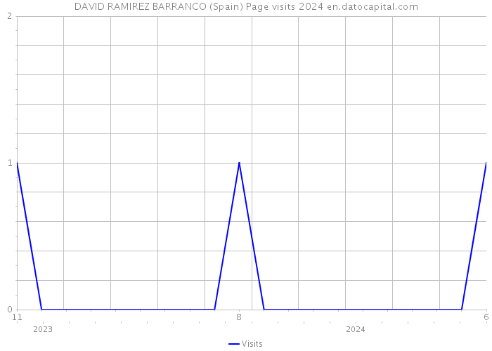 DAVID RAMIREZ BARRANCO (Spain) Page visits 2024 