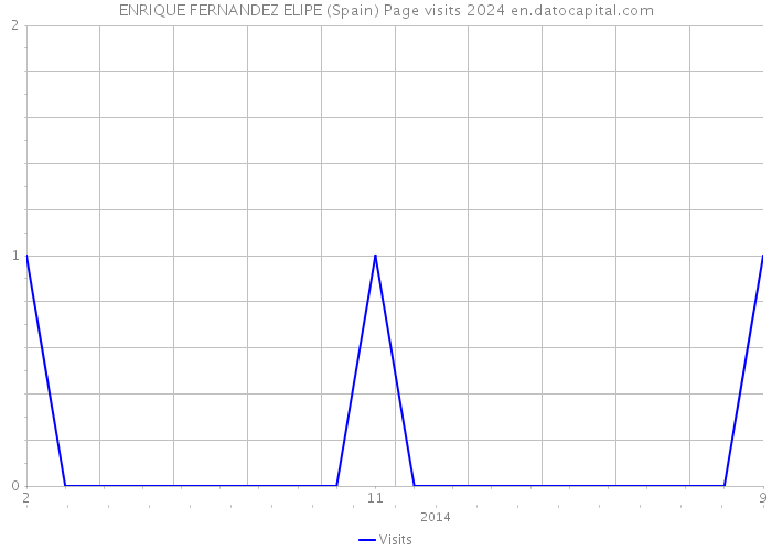 ENRIQUE FERNANDEZ ELIPE (Spain) Page visits 2024 