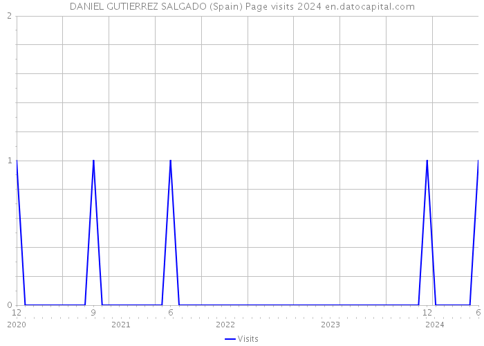 DANIEL GUTIERREZ SALGADO (Spain) Page visits 2024 