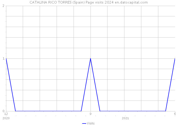 CATALINA RICO TORRES (Spain) Page visits 2024 