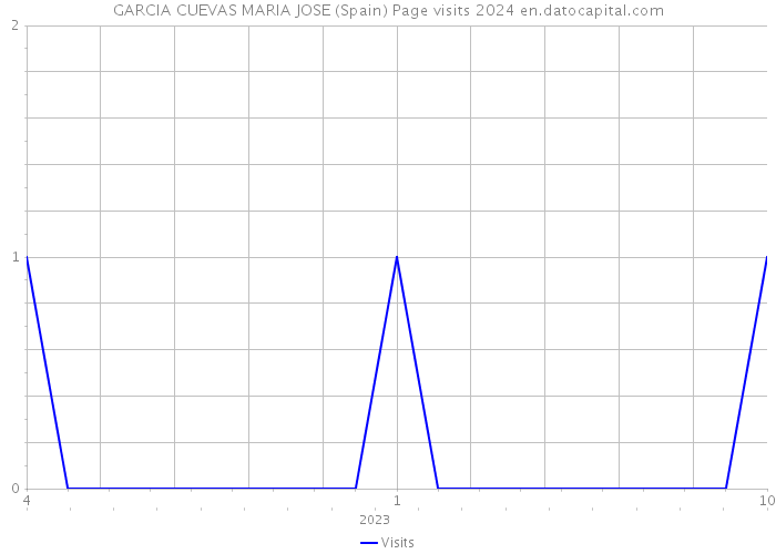 GARCIA CUEVAS MARIA JOSE (Spain) Page visits 2024 