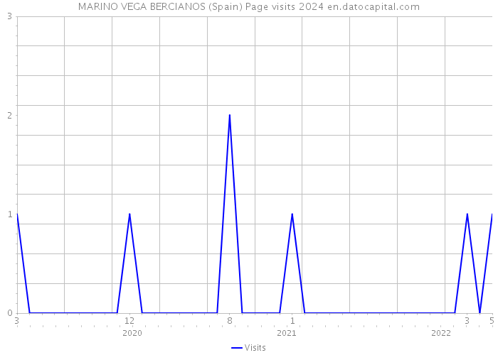 MARINO VEGA BERCIANOS (Spain) Page visits 2024 