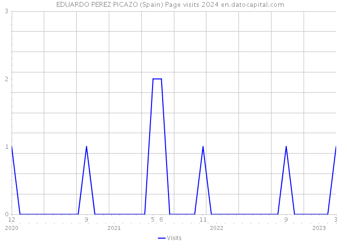 EDUARDO PEREZ PICAZO (Spain) Page visits 2024 