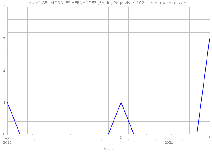 JUAN ANGEL MORALES HERNANDEZ (Spain) Page visits 2024 