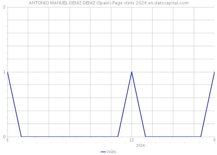 ANTONIO MANUEL DENIZ DENIZ (Spain) Page visits 2024 