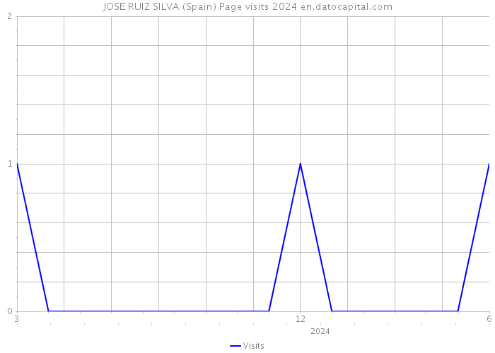 JOSE RUIZ SILVA (Spain) Page visits 2024 