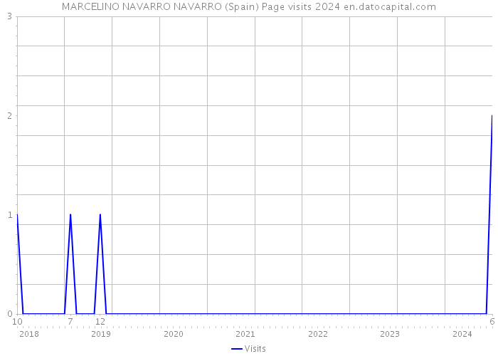 MARCELINO NAVARRO NAVARRO (Spain) Page visits 2024 