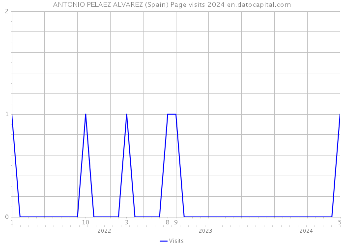 ANTONIO PELAEZ ALVAREZ (Spain) Page visits 2024 