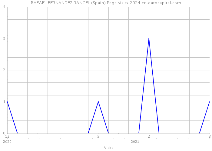RAFAEL FERNANDEZ RANGEL (Spain) Page visits 2024 