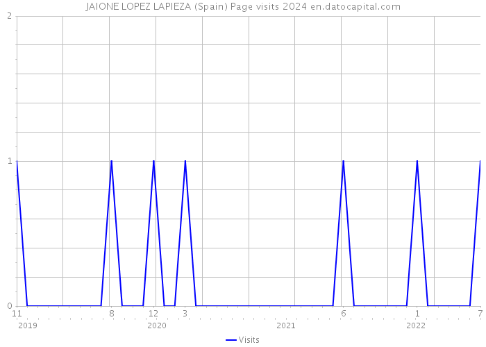 JAIONE LOPEZ LAPIEZA (Spain) Page visits 2024 