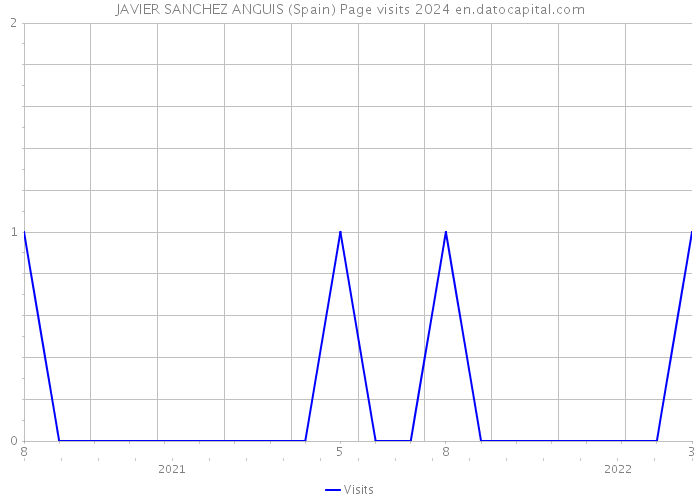 JAVIER SANCHEZ ANGUIS (Spain) Page visits 2024 