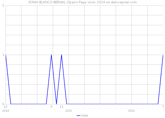 SONIA BLANCO BERNAL (Spain) Page visits 2024 