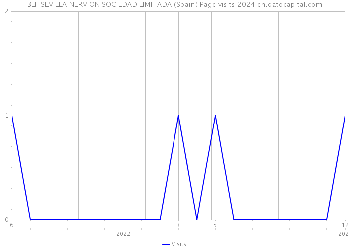 BLF SEVILLA NERVION SOCIEDAD LIMITADA (Spain) Page visits 2024 