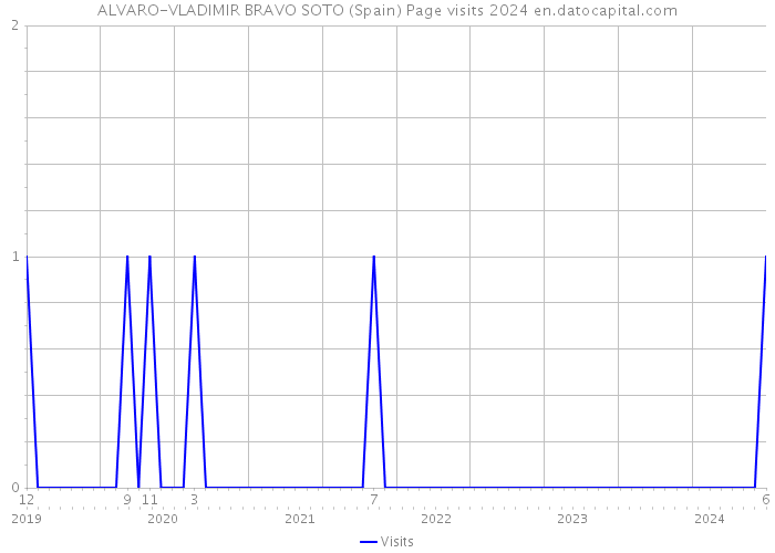 ALVARO-VLADIMIR BRAVO SOTO (Spain) Page visits 2024 