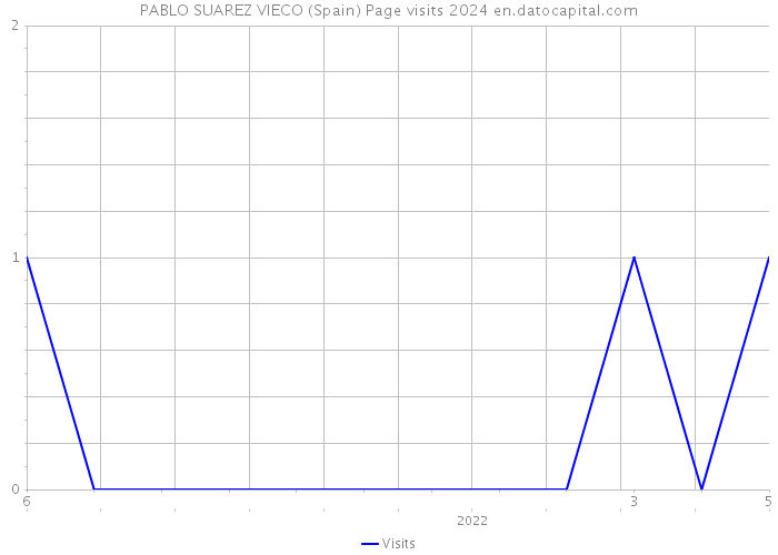 PABLO SUAREZ VIECO (Spain) Page visits 2024 