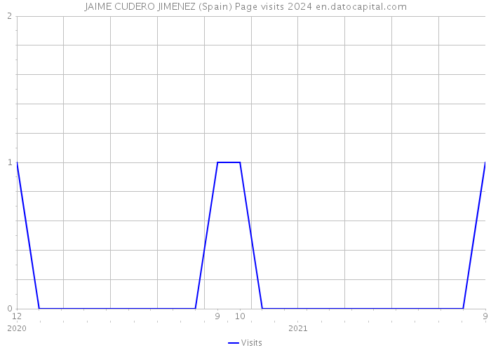 JAIME CUDERO JIMENEZ (Spain) Page visits 2024 