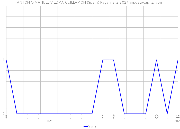 ANTONIO MANUEL VIEDMA GUILLAMON (Spain) Page visits 2024 