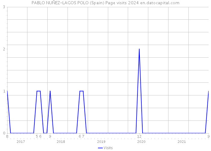 PABLO NUÑEZ-LAGOS POLO (Spain) Page visits 2024 