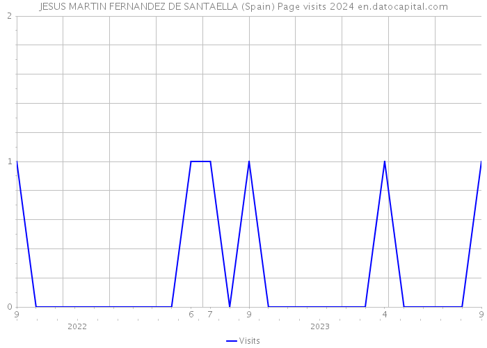 JESUS MARTIN FERNANDEZ DE SANTAELLA (Spain) Page visits 2024 