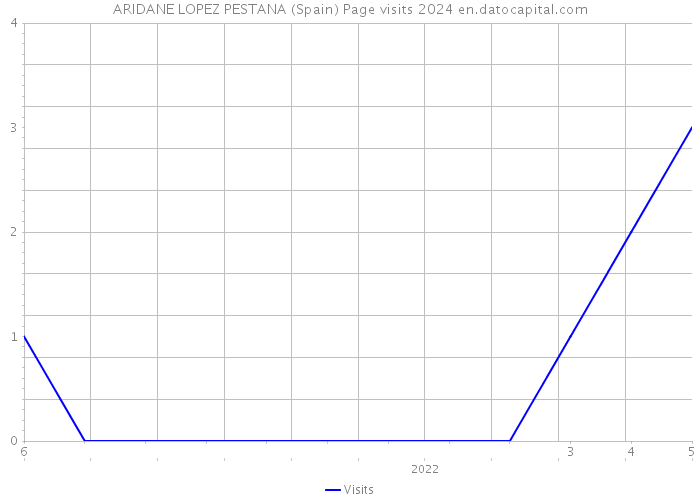 ARIDANE LOPEZ PESTANA (Spain) Page visits 2024 