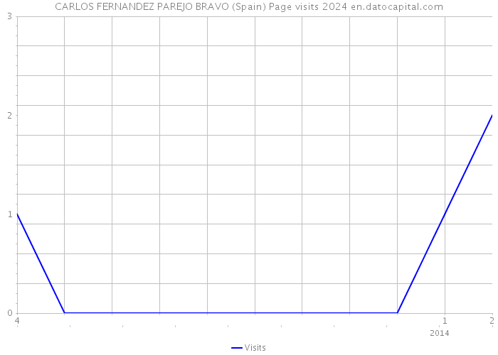 CARLOS FERNANDEZ PAREJO BRAVO (Spain) Page visits 2024 