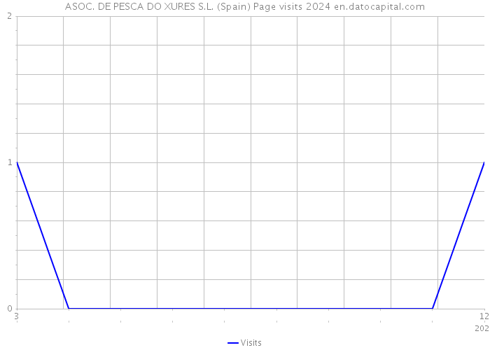 ASOC. DE PESCA DO XURES S.L. (Spain) Page visits 2024 