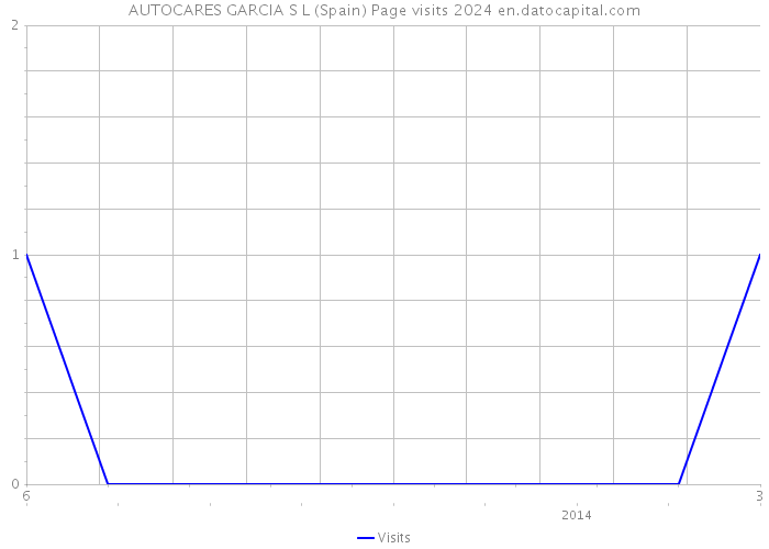 AUTOCARES GARCIA S L (Spain) Page visits 2024 