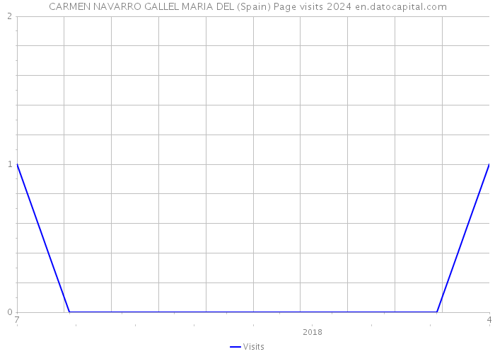 CARMEN NAVARRO GALLEL MARIA DEL (Spain) Page visits 2024 