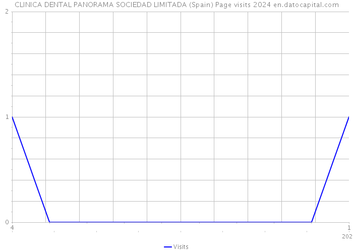 CLINICA DENTAL PANORAMA SOCIEDAD LIMITADA (Spain) Page visits 2024 