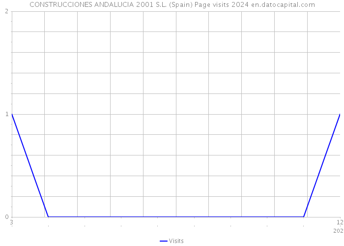 CONSTRUCCIONES ANDALUCIA 2001 S.L. (Spain) Page visits 2024 