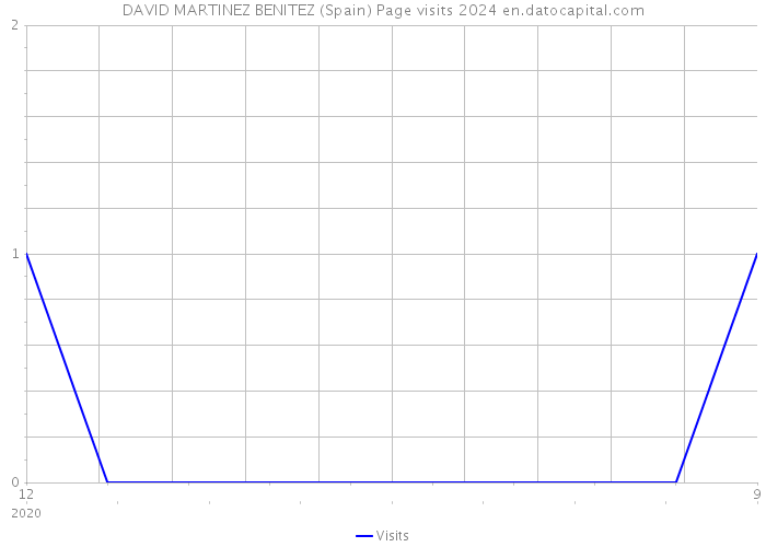DAVID MARTINEZ BENITEZ (Spain) Page visits 2024 