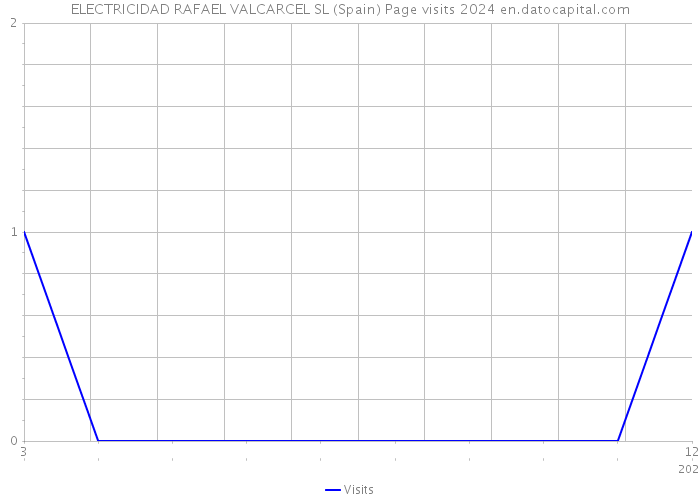 ELECTRICIDAD RAFAEL VALCARCEL SL (Spain) Page visits 2024 