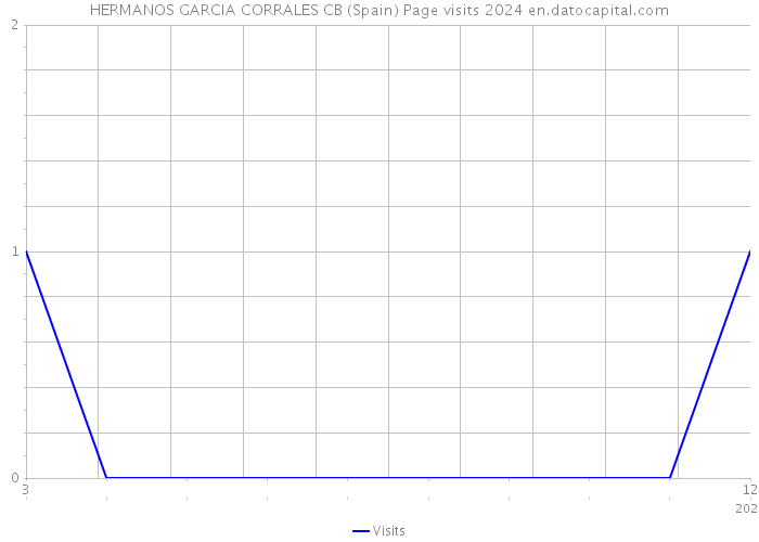 HERMANOS GARCIA CORRALES CB (Spain) Page visits 2024 