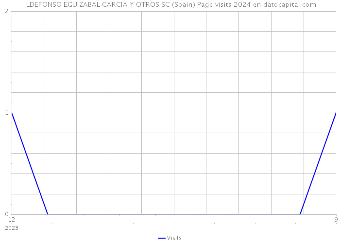 ILDEFONSO EGUIZABAL GARCIA Y OTROS SC (Spain) Page visits 2024 