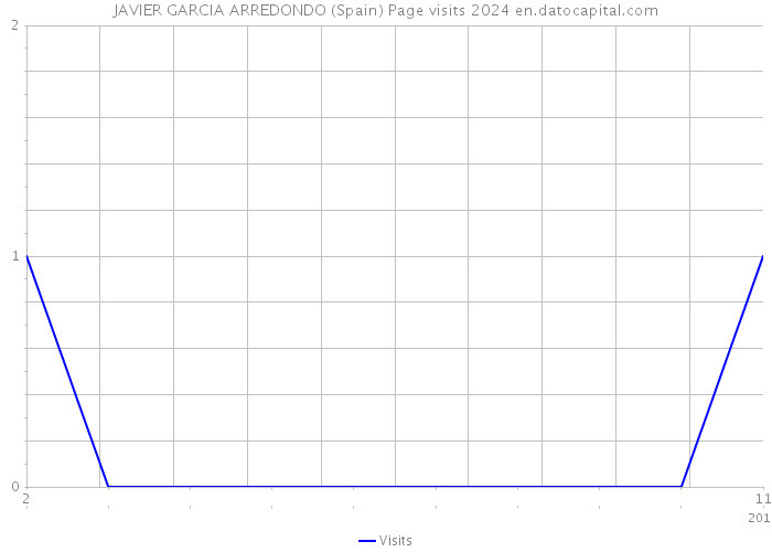 JAVIER GARCIA ARREDONDO (Spain) Page visits 2024 