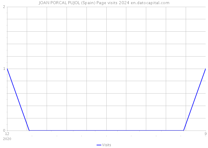JOAN PORCAL PUJOL (Spain) Page visits 2024 