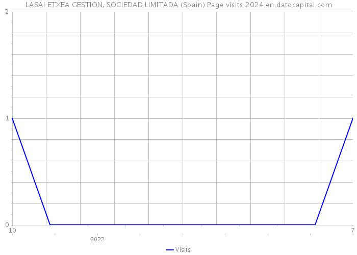 LASAI ETXEA GESTION, SOCIEDAD LIMITADA (Spain) Page visits 2024 