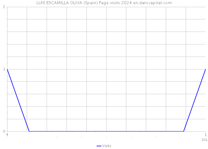 LUIS ESCAMILLA OLIVA (Spain) Page visits 2024 