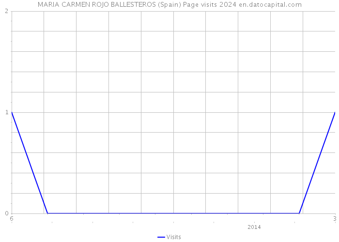 MARIA CARMEN ROJO BALLESTEROS (Spain) Page visits 2024 