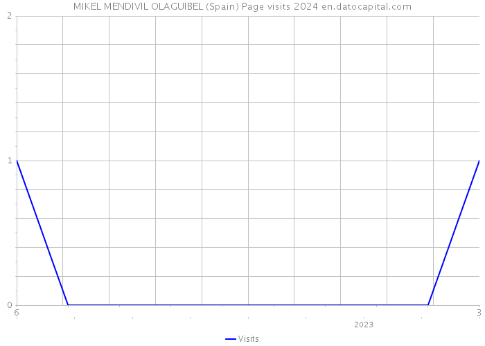 MIKEL MENDIVIL OLAGUIBEL (Spain) Page visits 2024 
