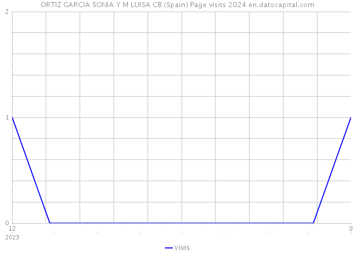 ORTIZ GARCIA SONIA Y M LUISA CB (Spain) Page visits 2024 