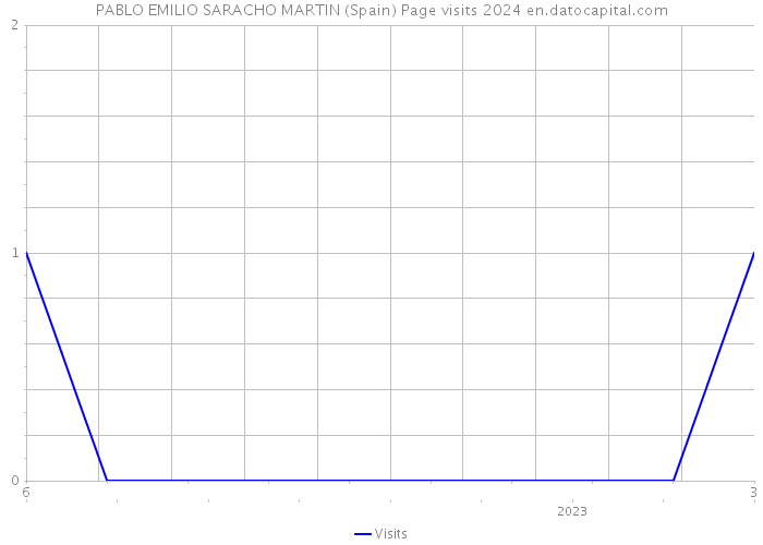 PABLO EMILIO SARACHO MARTIN (Spain) Page visits 2024 