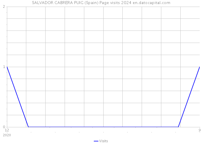 SALVADOR CABRERA PUIG (Spain) Page visits 2024 